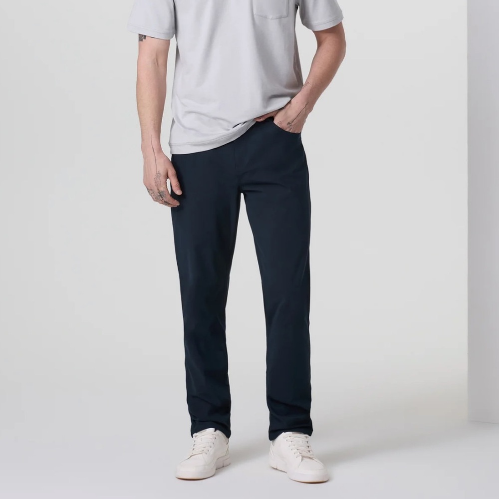 Vuori Men's Navy Chinos